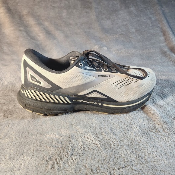 Brooks Shoes Mens 11 Extra Wide 4E Gray Adrenaline GTS 23 Running Sneaker - Picture 2 of 10